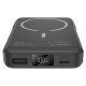 Tech-Protect LifeMag PB31 Power Bank with MagSafe 10000mAh 15W USB-C / USB-A / Built-in USB-C / Lightning Cables - Black