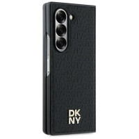 Dkny Repeat Pattern Stack Logo Case for Samsung Galaxy Z Fold6 - Black