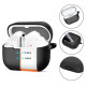 Tech-Protect Silicone Hook Case for Samsung Galaxy Buds 3 / 3 Pro - Black