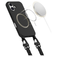 Tech-Protect MagNecklace MagSafe iPhone 16 Case - Black