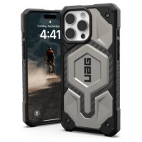 UAG Monarch Pro Case with MagSafe for iPhone 16 Pro Max - Titanium