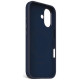 Decoded AntiMicrobial Silicone Backcover Case with MagSafe for iPhone 16 - Navy Blue