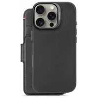 Decoded Leather Detachable Wallet MagSafe Case with Wallet for iPhone 16 Pro - Black