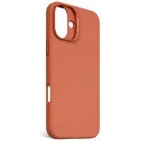 Decoded AntiMicrobial Silicone Backcover with MagSafe for iPhone 16 Plus - Orange