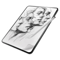 Zagg InvisibleShield Fusion Canvas Antibacterial Protective Film Imitating Paper for iPad Pro 13" 2024
