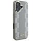 Dkny Checkered Pattern Magsafe iPhone 16 Case - Beige