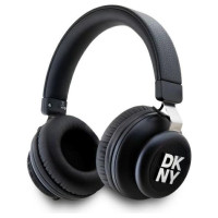Dkny Metal Logo Bluetooth Over-Ear Headphones - Black