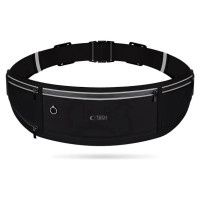 Tech-Protect M3 Universal Sport Waist Bag - Black