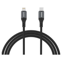 Dudao L3CL USB-C - Lightning 30W 2m Braided Cable - Black