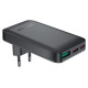 Acefast A100 65W GaN 2 USB-C+ USB-A Charger Ultra Slim - Black