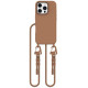 Tech-Protect MagNecklace MagSafe iPhone 16 Pro Case - Brown