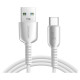 Joyroom S-A51 Cutting-Edge Series 3A USB-A - USB-C cable 1.2m - light gray