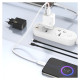 Dudao A26T GaN 25W USB-A, USB-C Charger - Black