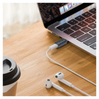 Tech-Protect UltraBoost Type-C to Lightning adapter - gray