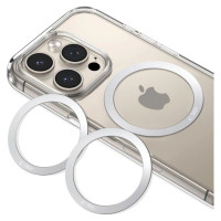 Tech-Protect MMP-110 2in1 MagSafe Ring - Silver / Silver