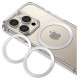Tech-Protect MMP-110 2in1 MagSafe Ring - Silver / Silver