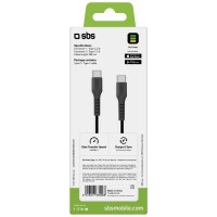 SBS TECABLETCC3M USB-C - USB-C 3m Cable - Black