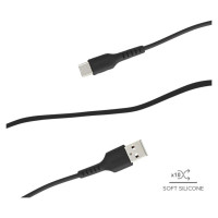 SBS TECABLEMICRO2K USB-A - Micro-USB Cable 2 m - Black