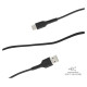 SBS TECABLEMICRO2K USB-A - Micro-USB Cable 2 m - Black
