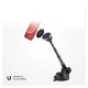 SBS TESUPMAGEXT Telescopic Smartphone Holder Compatible with MagSafe - Black
