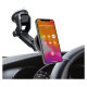 SBS TESUPMAGEXTWIR15W Telescopic Smartphone Holder with Wireless Charger, MagSafe Compatible, for Windshield and Dashboard - Black