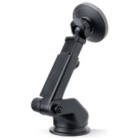SBS TESUPMAGEXTWIR15W Telescopic Smartphone Holder with Wireless Charger, MagSafe Compatible, for Windshield and Dashboard - Black