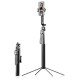 Wozinsky WST-360YS Selfie Stick with Tripod Function with 360° AI Auto Face Tracking Gesture Control - Black