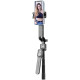 Wozinsky WST-360YS Selfie Stick with Tripod Function with 360° AI Auto Face Tracking Gesture Control - Black