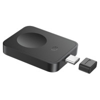 Baseus MagPro 2.5W Magnetic Inductive Charger for Apple Watch - Black