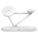 Tech-Protect QI15W-A41 3in1 Wireless Charger with MagSafe for Apple Devices - White