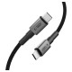 Tech-Protect UltraBoost DNA USB-C PD60W/3A Cable 50cm - Gray