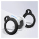 Tech-Protect Rough 2-pack case for Apple AirTag - black