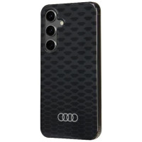 Audi IML Stitching Pattern MagSafe Case S24 S921 black/black hardcase AU-IMLMS24-Q5/D3-BK