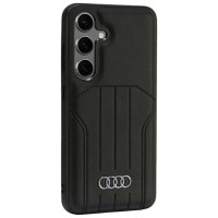 Audi Synthetic Leather MagSafe S24 S921 black/black hardcase AU-TPUPCMS24-Q5/D1-BK