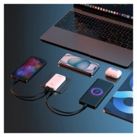 Dudao GaN Dudao A65Q 65W USB-A / USB-C PD Ultra-Thin Travel Wall Charger EU / US - White
