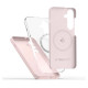 Tech-Protect Liquid Silicone MagSafe Case for Samsung Galaxy S25 - Pink