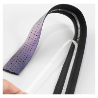 Rockbros Handlebar Tape Perforated Silicone with Chameleon Effect - Purple