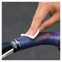 Rockbros Handlebar Tape Perforated Silicone with Chameleon Effect - Purple