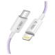 Tech-Protect Ultraboost Lite Lightning Cable PD60W/3A 2m - Purple