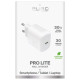 Puro PROLITE 30W USB-C Wall Charger - White