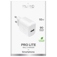 Puro PROLITE 10W USB-A Wall Charger - White