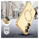 Tech-Protect MagFlex MagSafe Case for Samsung Galaxy S25 Edge - Transparent Gold