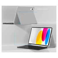 Tech-Protect SC Pen + Keyboard Case for iPad 10.9" 2022 (10th gen.) / 11" 2025 (11th gen.) - Gray