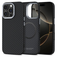 Tech-Protect Ion Carbon MagSafe Case for iPhone 16 Pro Max - Black/Grey