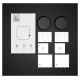 Tech-Protect Glass Flex+ 2-pack hybrid glass for Garmin Vivoactive 6 - black