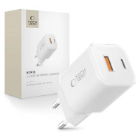 Tech-Protect NCM33W 2-port PD33W/QC3.0 wall charger - white