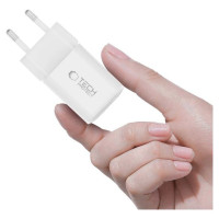 Tech-Protect NCM33W 2-port PD33W/QC3.0 wall charger - white