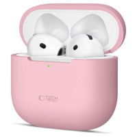 Tech-Protect Silicone Case for Apple AirPods 4 - Pink