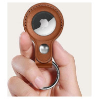 Tech-Protect NaturalFit Case for Apple AirTag 1/2 - Brown