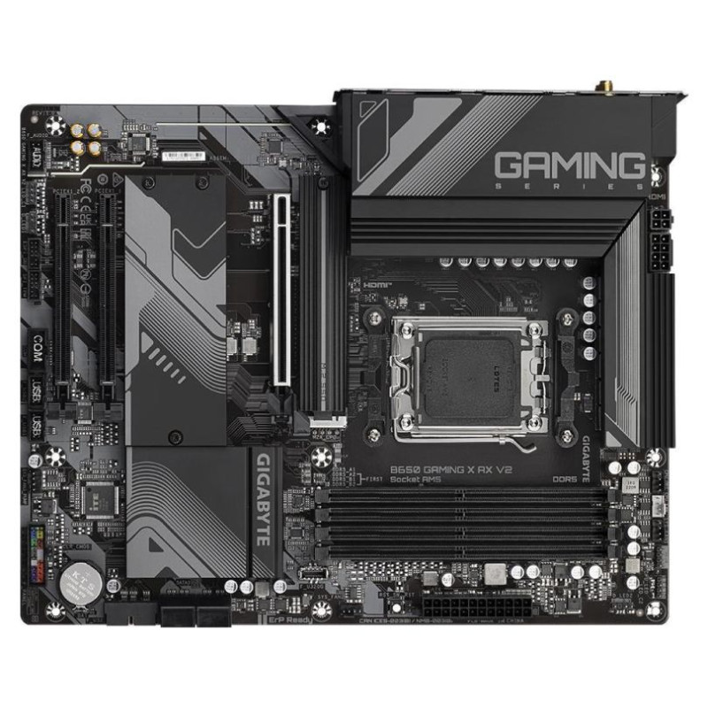 Gigabyte Mainboard|GIGABYTE|AMD B650|SAM5|ATX|Memory DDR5|Memory slots 4|1xPCI-Express 16x|1xPCI-Express 3.0 1x|3xM.2|1xHDMI|1xDisplayPort|3xUSB 2.0|4xUSB 3.2|1xUSB-C|1xPS/2|1xRJ45|3xAudio port|B650GAMINGXAXV21.2